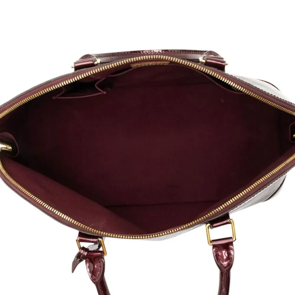 Louis Vuitton Monogram Vernis Alma GM Satchel